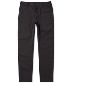 Acne Studios Ayan Satin Chino Pants – Black – Men's Size 26"